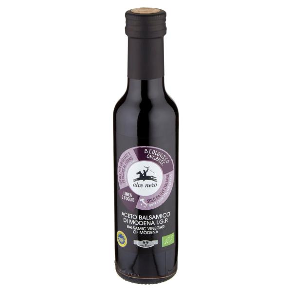 Aceto Balsamico di Modena IGP BIO ALCE NERO 250ML