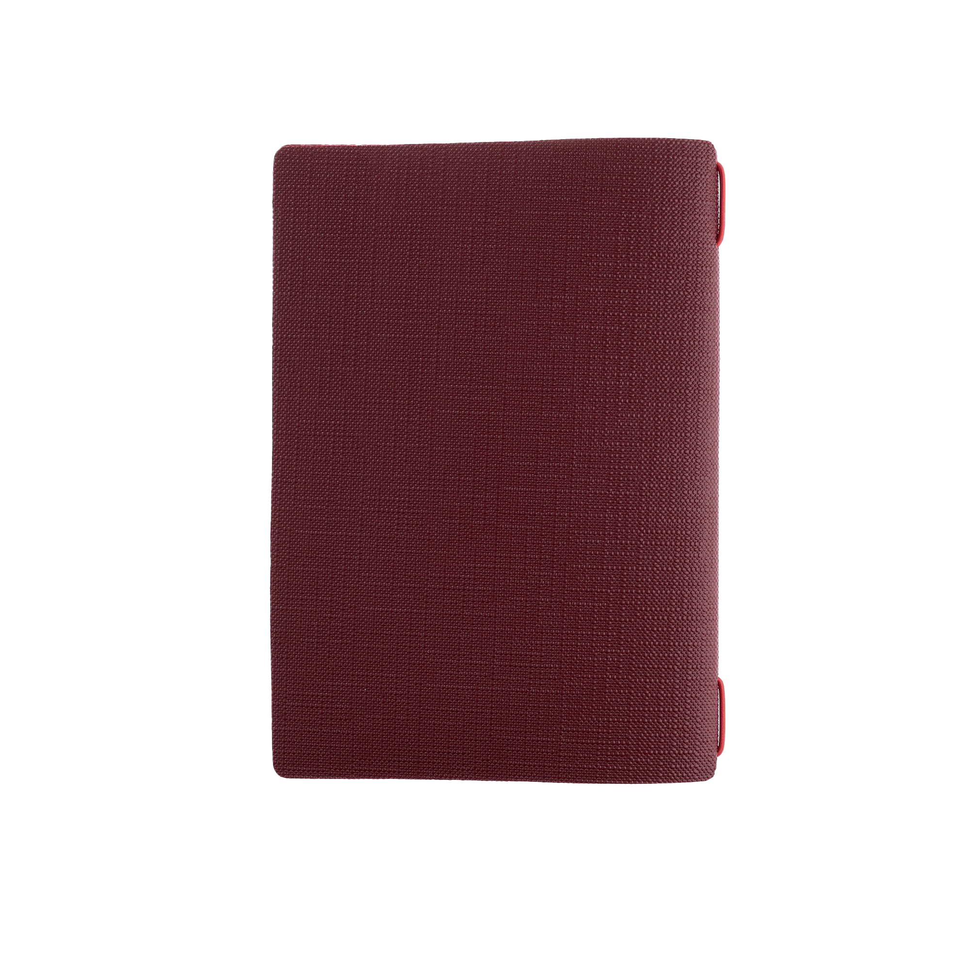 Porta menu juta bordeaux etichetta patch a5 solo elastico - immagine 3