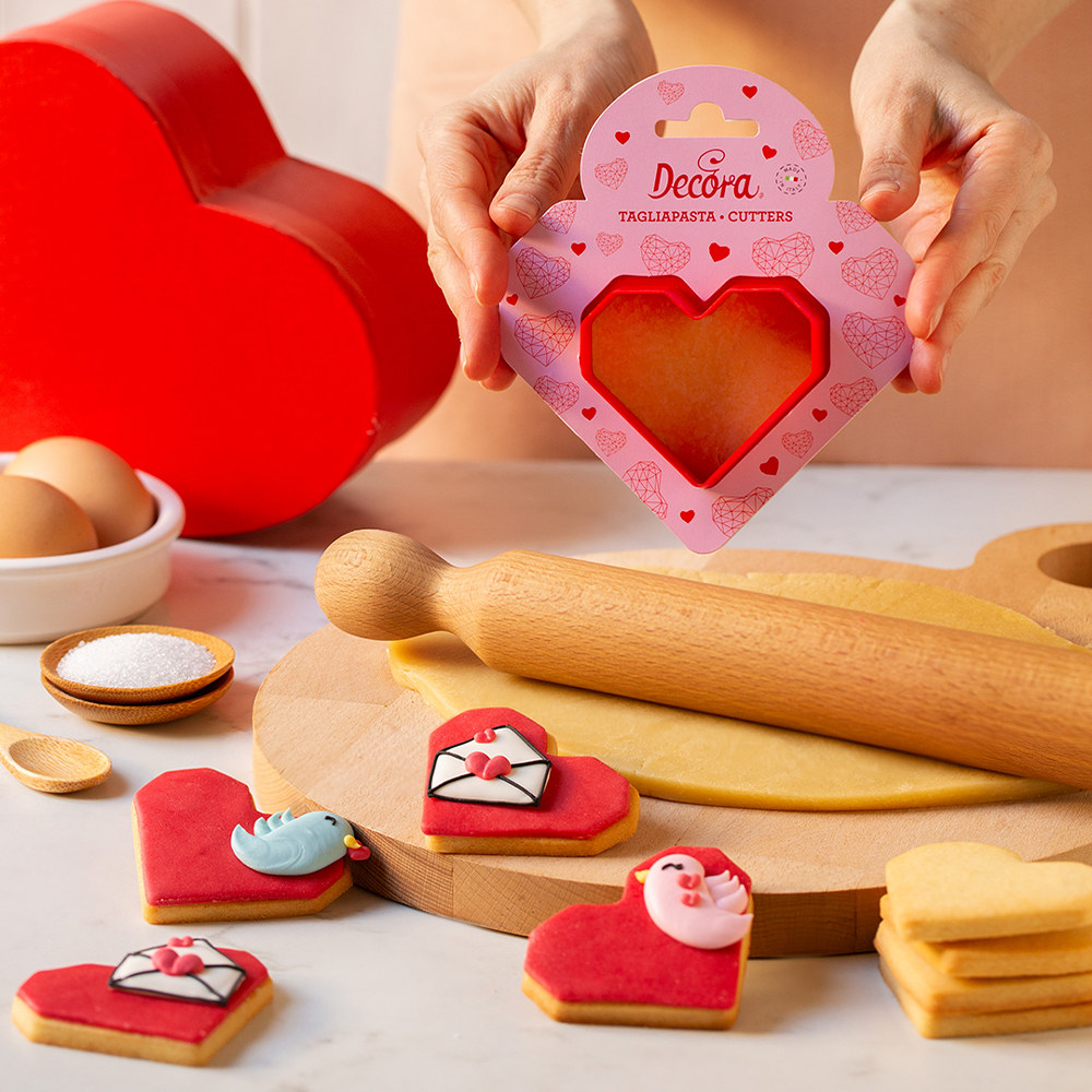 Tagliapasta cuore geometrico - Mercato Italiano | Qualità & Autenticità in Tavola