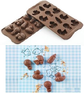 Stampo In Silicone Autunnale Per Cioccolato – Zucca, Foglia D’Acero E Ghiande – 9 Cavità, Flessibile E Antiaderente