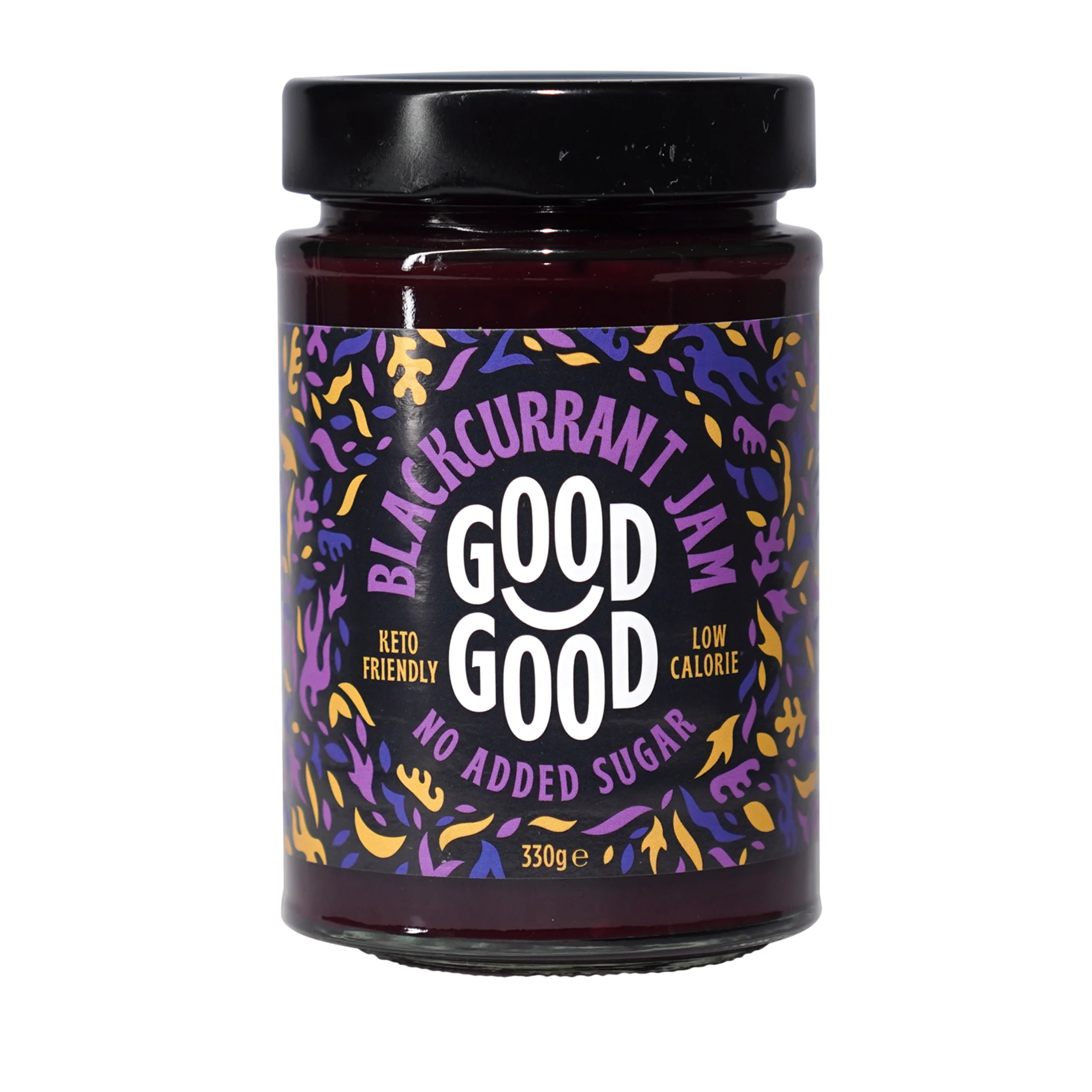 Confettura di ribes nero (330 g) – Senza zuccheri aggiunti KETO - immagine 2